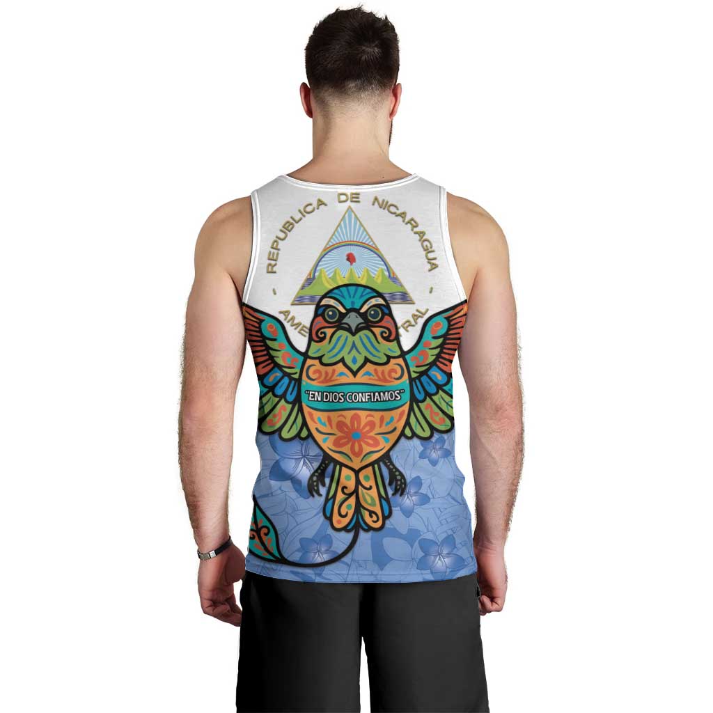 Nicaragua Men Tank Top Guardabarranco Bird With Sacuanjoche