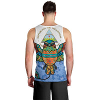 Nicaragua Men Tank Top Guardabarranco Bird With Sacuanjoche