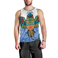Nicaragua Men Tank Top Guardabarranco Bird With Sacuanjoche