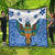 Nicaragua Quilt Guardabarranco Bird With Sacuanjoche