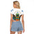 Nicaragua Raglan Cropped T Shirt Guardabarranco Bird With Sacuanjoche