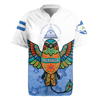 Nicaragua Rugby Jersey Guardabarranco Bird With Sacuanjoche