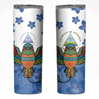 Nicaragua Skinny Tumbler Guardabarranco Bird With Sacuanjoche