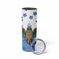 Nicaragua Skinny Tumbler Guardabarranco Bird With Sacuanjoche