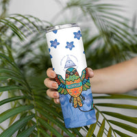 Nicaragua Skinny Tumbler Guardabarranco Bird With Sacuanjoche