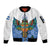 Nicaragua Sleeve Zip Bomber Jacket Guardabarranco Bird With Sacuanjoche