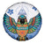 Nicaragua Spare Tire Cover Guardabarranco Bird With Sacuanjoche