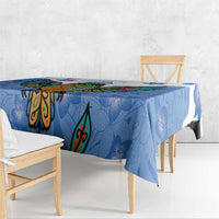 Nicaragua Tablecloth Guardabarranco Bird With Sacuanjoche