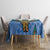 Nicaragua Tablecloth Guardabarranco Bird With Sacuanjoche