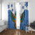 Nicaragua Window Curtain Guardabarranco Bird With Sacuanjoche
