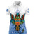 Nicaragua Women Polo Shirt Guardabarranco Bird With Sacuanjoche