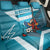 Honduras Football Back Car Seat Cover Scarlet Macaw Mascot