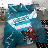 Honduras Football Bedding Set Scarlet Macaw Mascot
