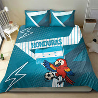 Honduras Football Bedding Set Scarlet Macaw Mascot