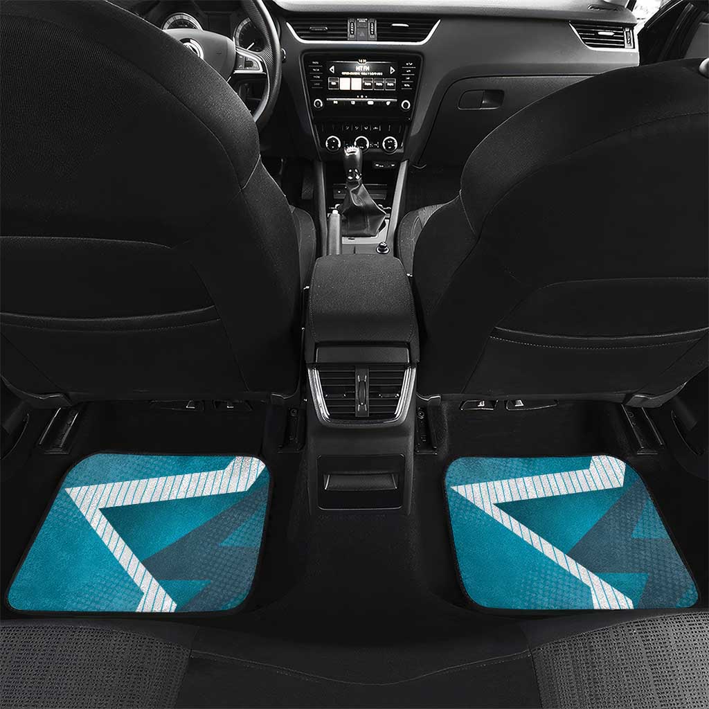 Honduras Football Car Mats Scarlet Macaw Mascot