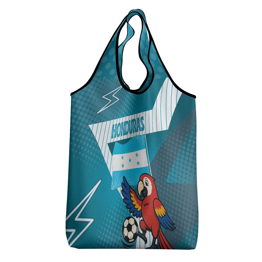 Honduras Football Grocery Bag Scarlet Macaw Mascot