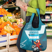 Honduras Football Grocery Bag Scarlet Macaw Mascot