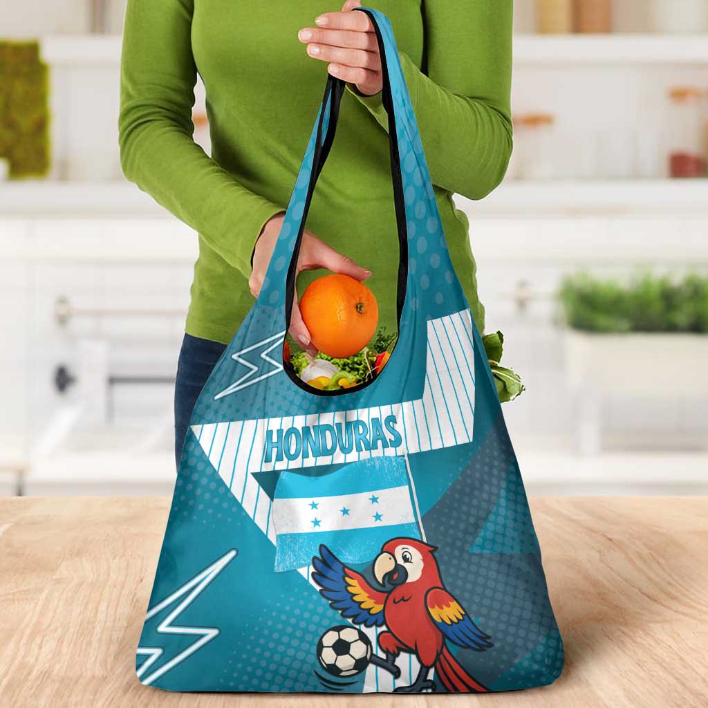 Honduras Football Grocery Bag Scarlet Macaw Mascot