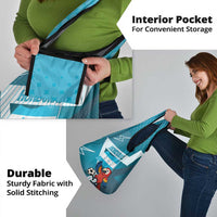 Honduras Football Grocery Bag Scarlet Macaw Mascot