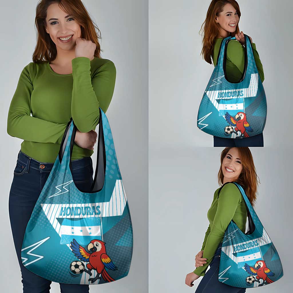 Honduras Football Grocery Bag Scarlet Macaw Mascot