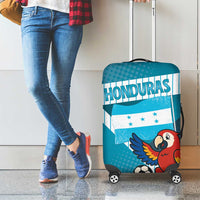 Honduras Football Luggage Cover Scarlet Macaw Mascot