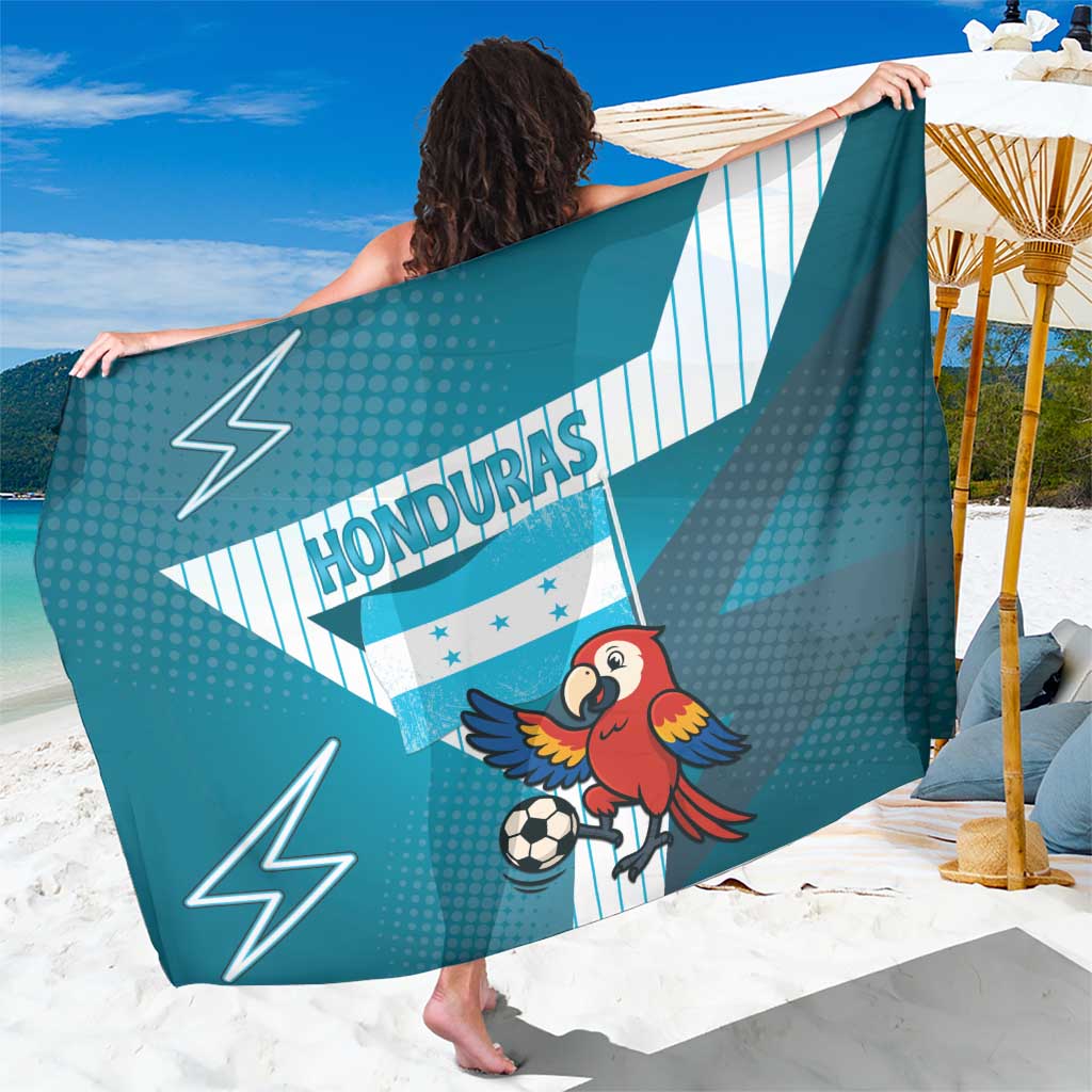 Honduras Football Sarong Scarlet Macaw Mascot