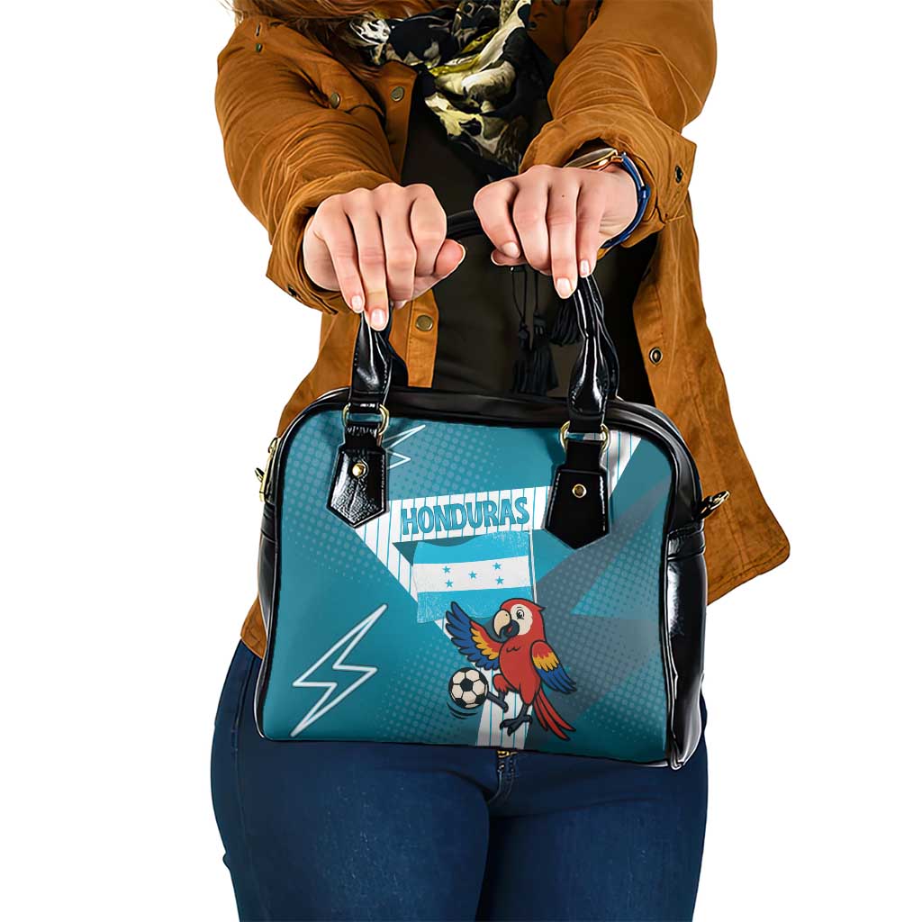Honduras Football Shoulder Handbag Scarlet Macaw Mascot