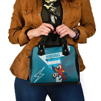 Honduras Football Shoulder Handbag Scarlet Macaw Mascot