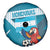Honduras Football Spare Tire Cover Scarlet Macaw Mascot