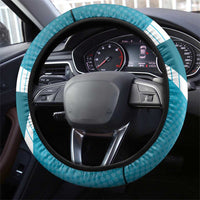 Honduras Football Steering Wheel Cover Scarlet Macaw Mascot