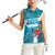 Personalized Honduras Football Women Sleeveless Polo Shirt Scarlet Macaw Mascot