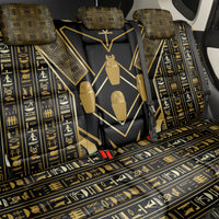 Egypt Canopic Jars Back Car Seat Cover Ancient Mythology Four Sons of Horus