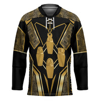 Egypt Canopic Jars Hockey Jersey Ancient Mythology Four Sons of Horus