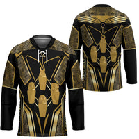 Egypt Canopic Jars Hockey Jersey Ancient Mythology Four Sons of Horus