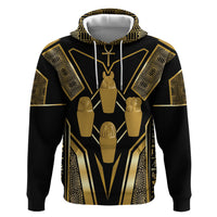 Egypt Canopic Jars Hoodie Ancient Mythology Four Sons of Horus