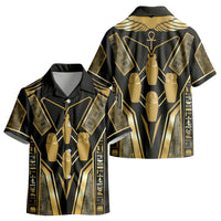 Egypt Canopic Jars Kid Hawaiian Shirt Ancient Mythology Four Sons of Horus DT05