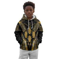 Egypt Canopic Jars Kid Hoodie Ancient Mythology Four Sons of Horus