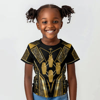 Egypt Canopic Jars Kid T shirt Ancient Mythology Four Sons of Horus