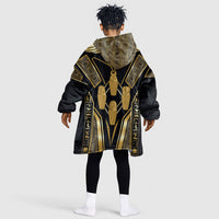 Egypt Canopic Jars Kid Wearable Blanket Hoodie Ancient Mythology Four Sons of Horus
