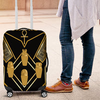 Egypt Canopic Jars Luggage Cover Ancient Mythology Four Sons of Horus