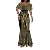 Egypt Canopic Jars Mermaid Dress Ancient Mythology Four Sons of Horus