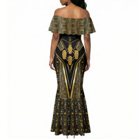 Egypt Canopic Jars Mermaid Dress Ancient Mythology Four Sons of Horus