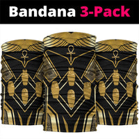 Egypt Canopic Jars Neck Gaiter Ancient Mythology Four Sons of Horus