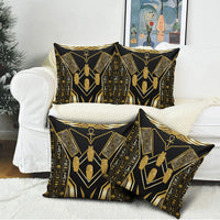 Egypt Canopic Jars Pillow Cover Ancient Mythology Four Sons of Horus