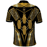 Egypt Canopic Jars Polo Shirt Ancient Mythology Four Sons of Horus