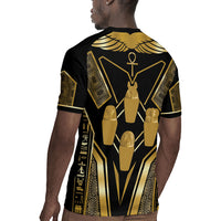 Egypt Canopic Jars Rugby Jersey Ancient Mythology Four Sons of Horus