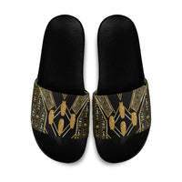 Egypt Canopic Jars Slide Sandals Ancient Mythology Four Sons of Horus