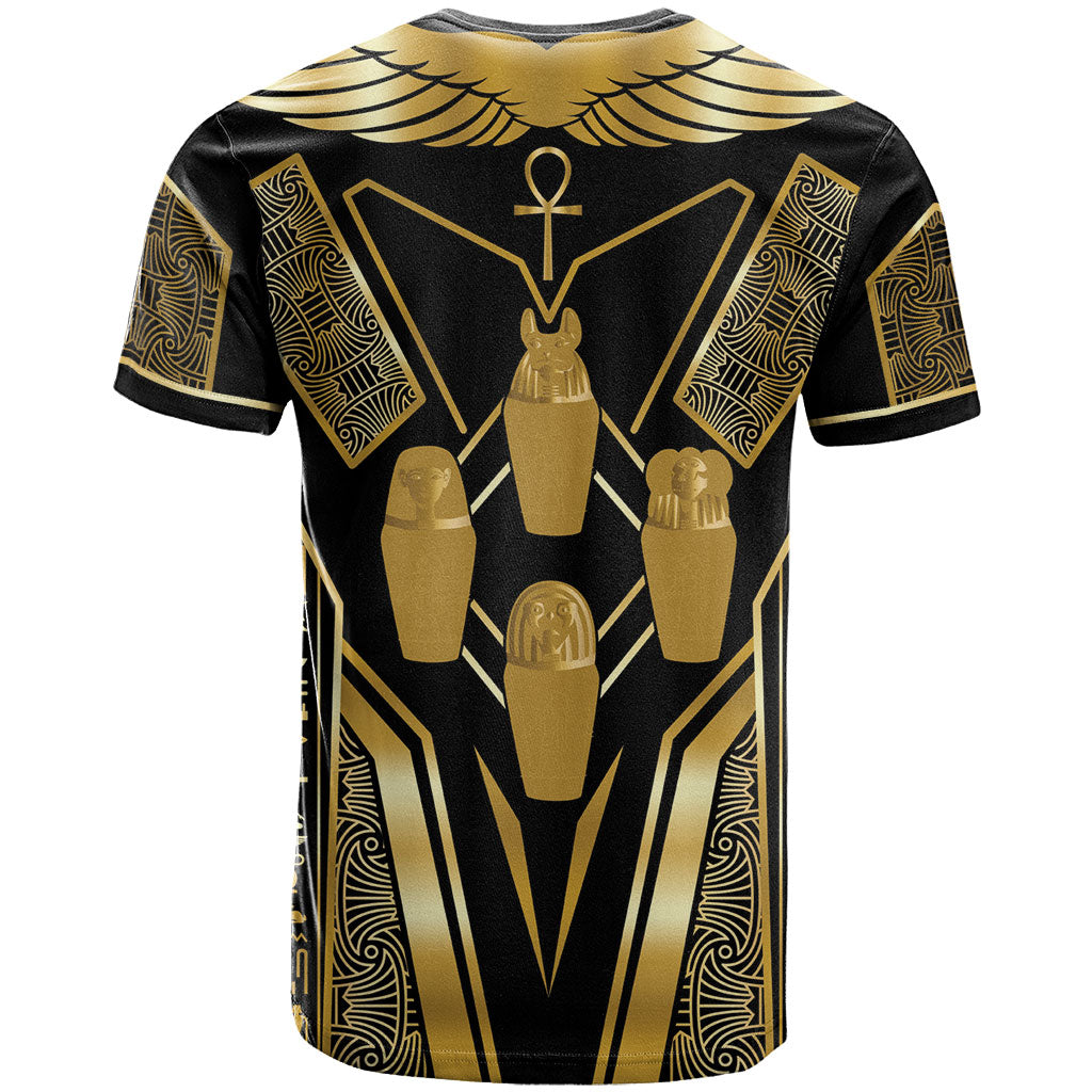 Egypt Canopic Jars T shirt Ancient Mythology Four Sons of Horus