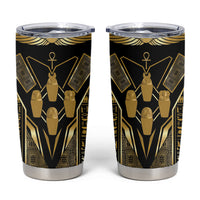 Egypt Canopic Jars Tumbler Cup Ancient Mythology Four Sons of Horus
