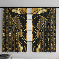 Egypt Canopic Jars Window Curtain Ancient Mythology Four Sons of Horus